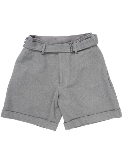 Belted shorts - Grey