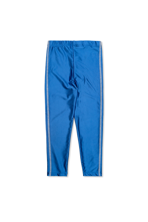 Leggings With Logo, Unisex, Blue