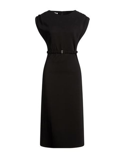 Woman Midi dress Black Size 2 Viscose, Elastane