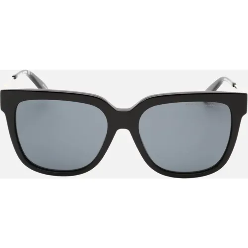 Women's Marc Jacobs Black Framed Gold Armed Sunglasses - Size: ONE size