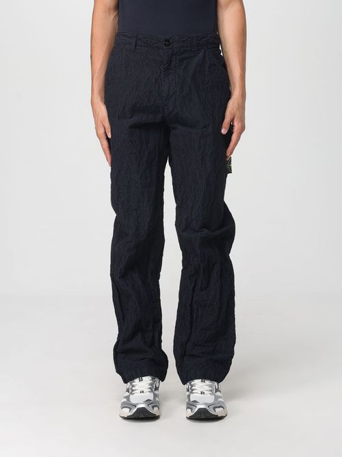 Pants Men color Blue