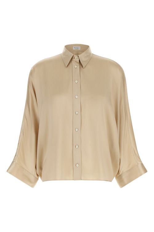 'Monile' Satin Shirt