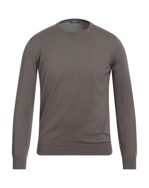 Rossopuro Man Sweater Khaki Size 3 Cotton