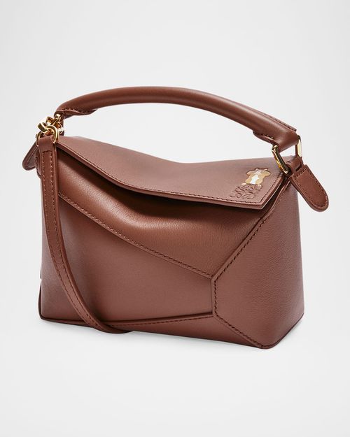 X Suna Fujita Puzzle Edge Mini Shoulder Bag in Leather