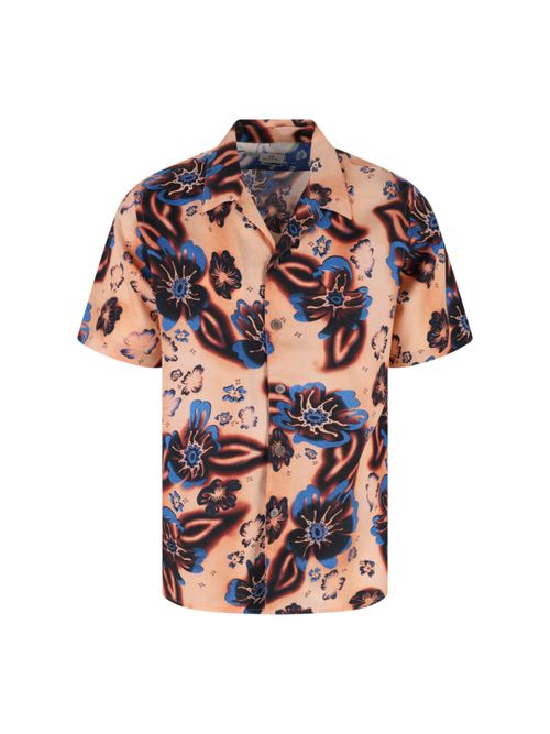 100% Lyocell Button-Down Shirt for Men