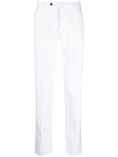 Straight-leg tailored trousers - White