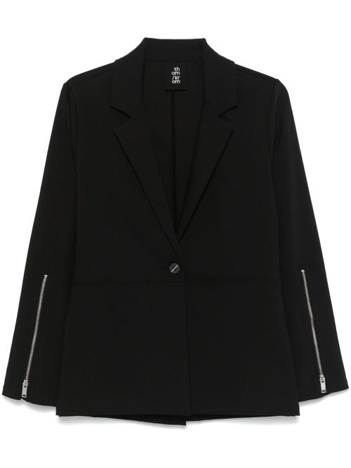 Single-breasted blazer - Black