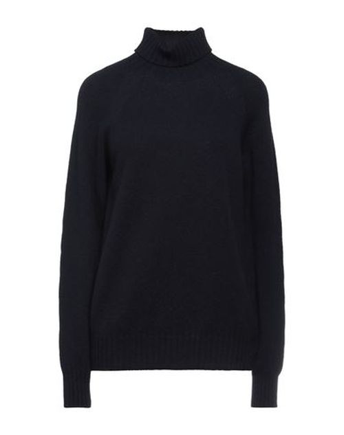 Woman Turtleneck Midnight blue Size L Lambswool