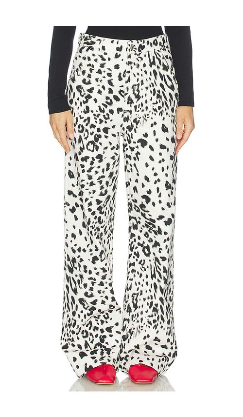 Des Phemmes Cargo Pant in Creme & Noir. 42/M also /XS, 40/S