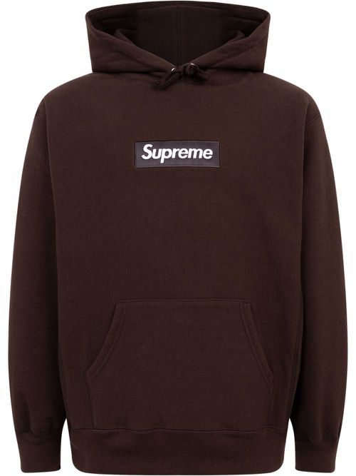 Box logo hoodie - Brown