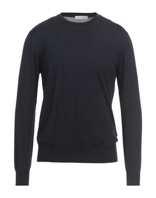 Man Sweater Midnight blue Size 46 Cashmere, Silk