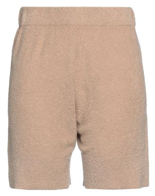 Maison Flâneur Woman Shorts & Bermuda Shorts Camel Size 6 Cotton, Polyamide, Cashmere