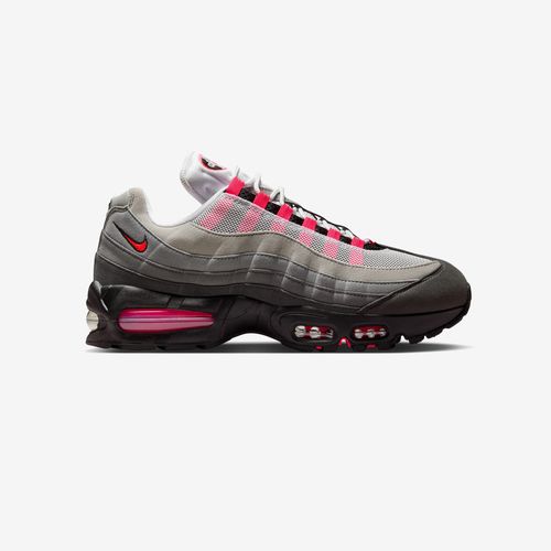 Nike Air Max 95 Big Bubble - BLACK/SOLAR RED-MEDIUM ASH-DK PEWTER - unisex