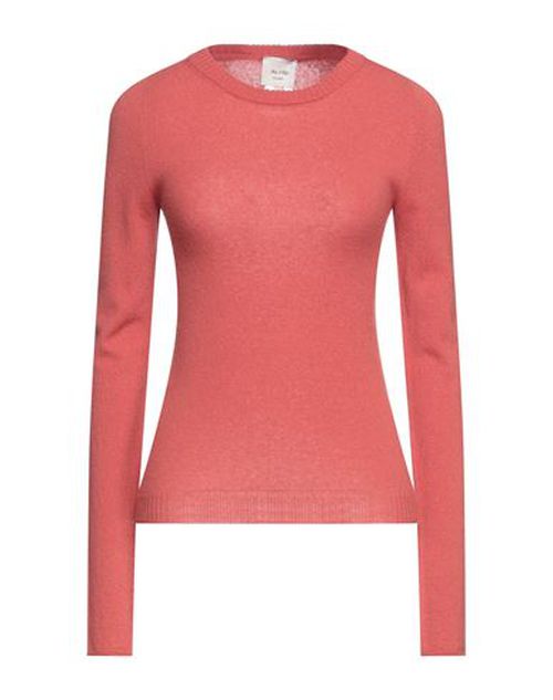 Woman Sweater Rust Size L Wool, Cashmere, Elastane