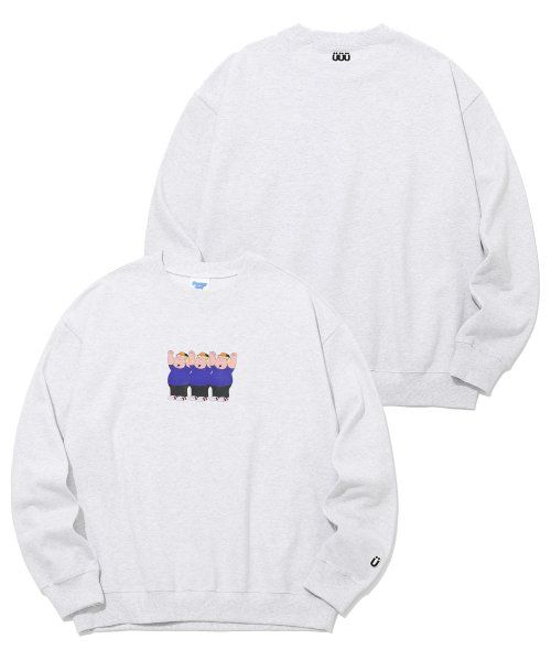 CHRIS GRAPHIC SWEATSHIRT_LIGHT GRAY