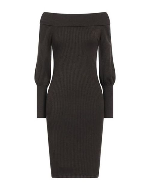 Woman Mini dress Dark brown