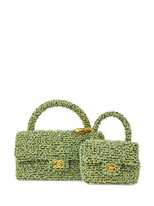1992 Classic Flap 2 In 1 handbag set - Green