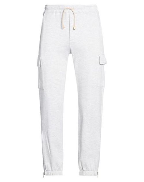 Platinum Man Pants Light grey Size M Cotton, Polyamide