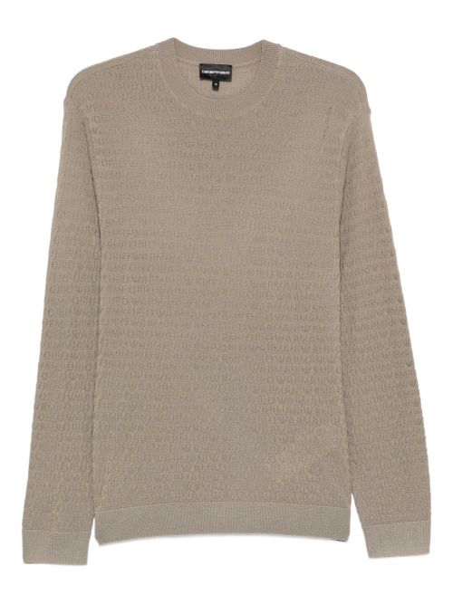 Wool crewneck sweater