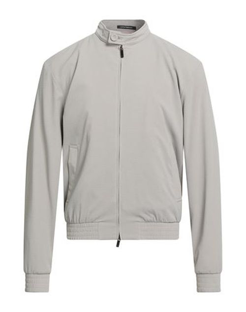 Man Jacket Beige Size 42 Polyester, Elastane