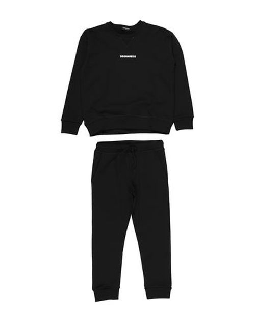 Kid Tracksuit Black Size 14 Cotton