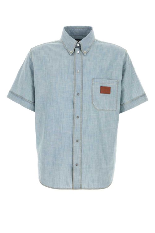 Chambray Shirt — Blue
