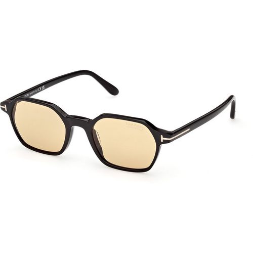 TOM FORD Man TOM FORD FT1301 JOEY-02 01E Sunglasses Acetate Black Brown Geometric Photochromic