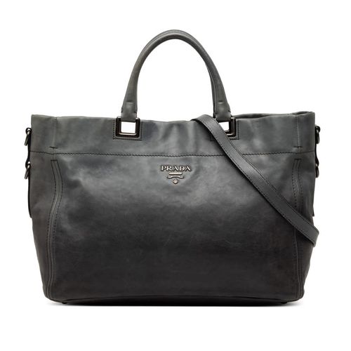 Pre-owned Glace Calf Open Convertible Tote Ladies INJOLTQIAZSFKRFM