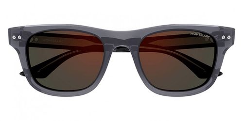 Montblanc MB0254S 003 Men's Sunglasses Grey Size 53