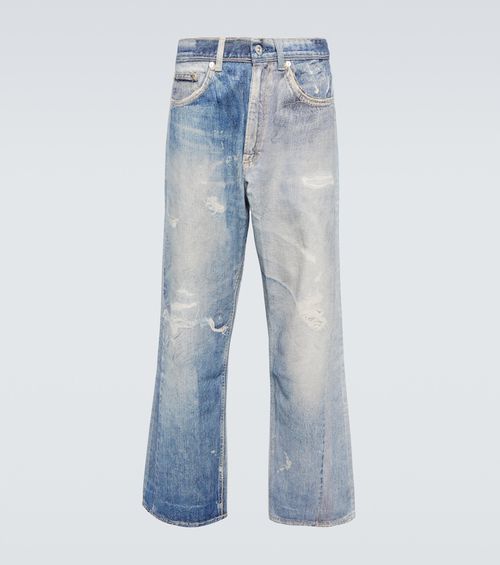 Third Cut wide-leg jeans