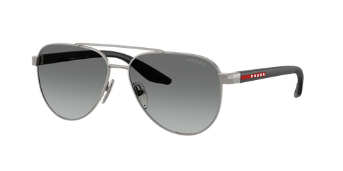 Prada Linea Rossa Man Sunglass PS A52S -  Frame color: Gunmetal, Lens color: Grey Gradient