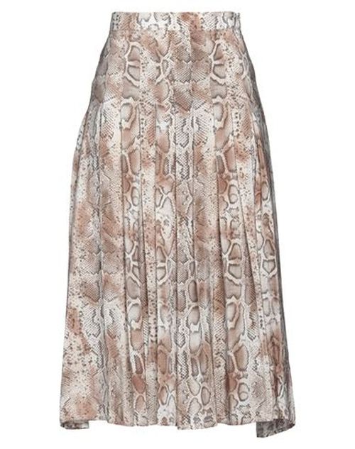 Princess Woman Midi skirt Khaki Size 0 Viscose