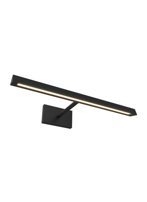 Nightshade Black LED Wall Sconce from the Dessau Collection