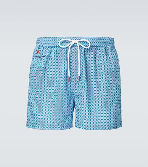 Logo printed swim trunks