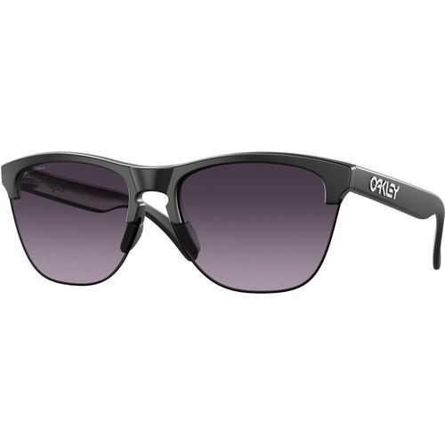Oakley Man Oakley OO9374 FROGSKINS LITE 937449 Sunglasses O_matter Black Grey Round Normal Shaded