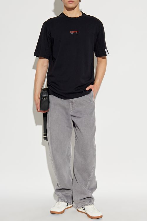 T-shirt With Print, Men's, Black