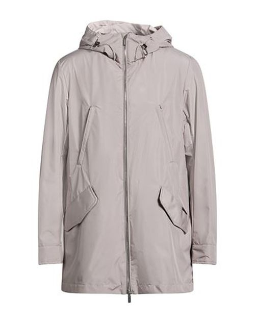 Man Overcoat & Trench Coat Taupe Size 38 Polyester
