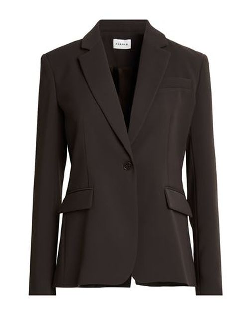 P. a.r. o.s. h. Woman Blazer Chocolate brown Size M Polyester