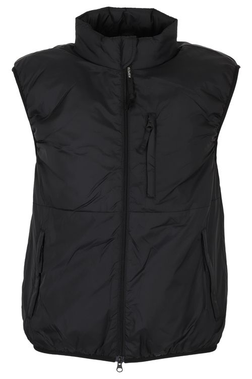 High-neck Zip-up Gilet