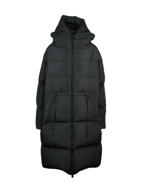 Black Polyester Cloud 105 Down Jacket