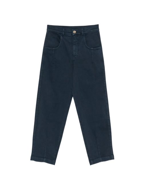 Straight-Leg Jeans — Navy