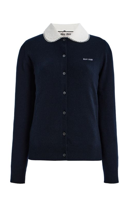 Collared Cashmere Cardigan - Moda Operandi