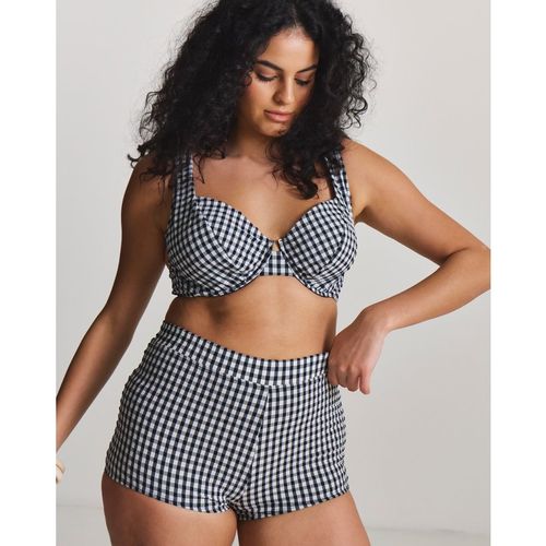 Gingham Bikini Short