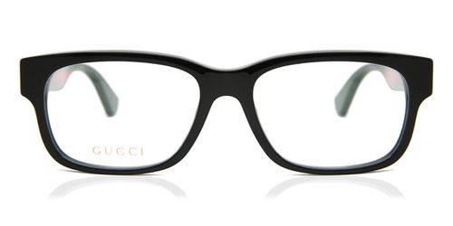 Gucci GG0343O Men's Glasses, Black, Size 57