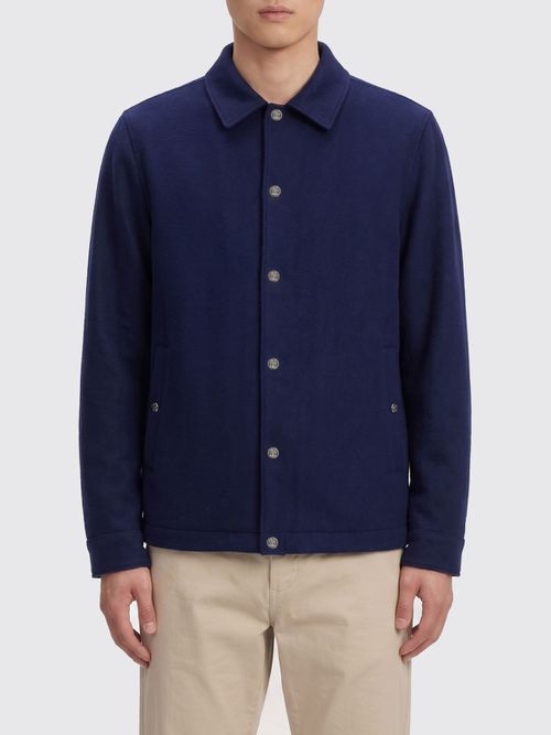 Jacket Men color Blue