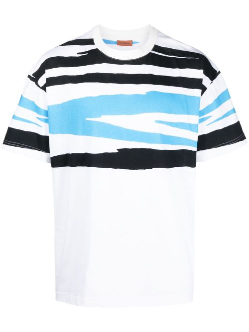 Graphic-print cotton T-shirt - White