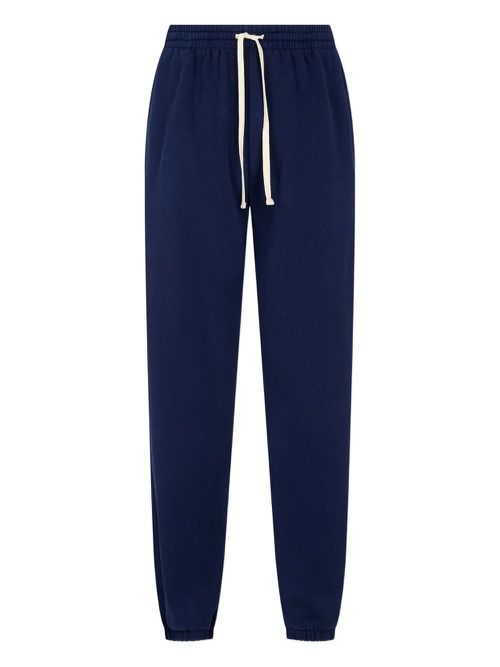 Drawstring track pants - Blue
