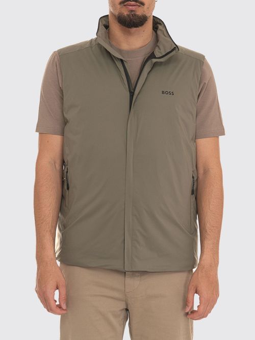 Suit Vest Men color Beige
