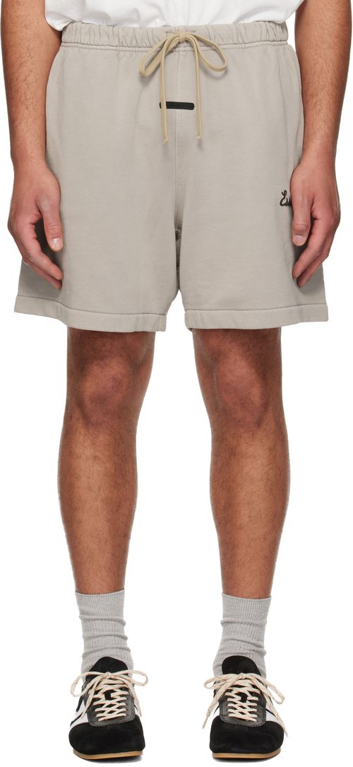 Gray Training Classic Sweat Shorts