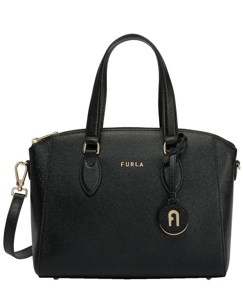 Minerva Small Leather Satchel